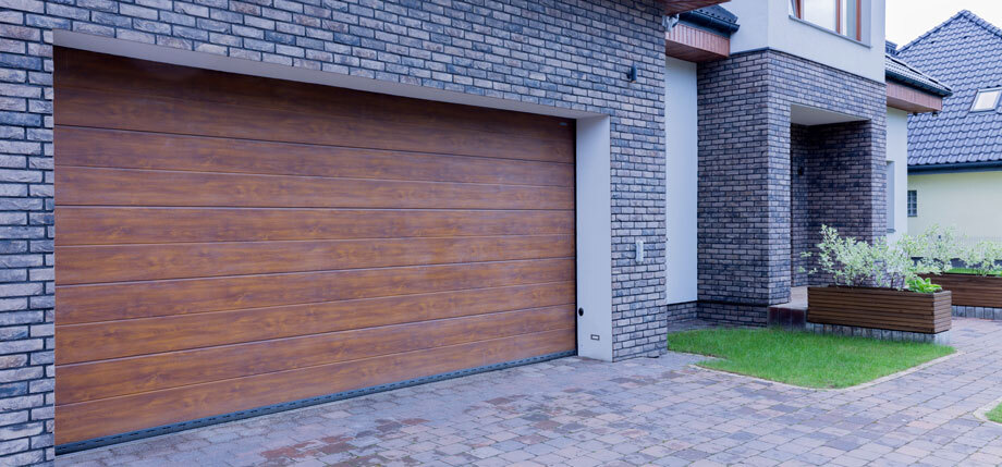 modern garage door